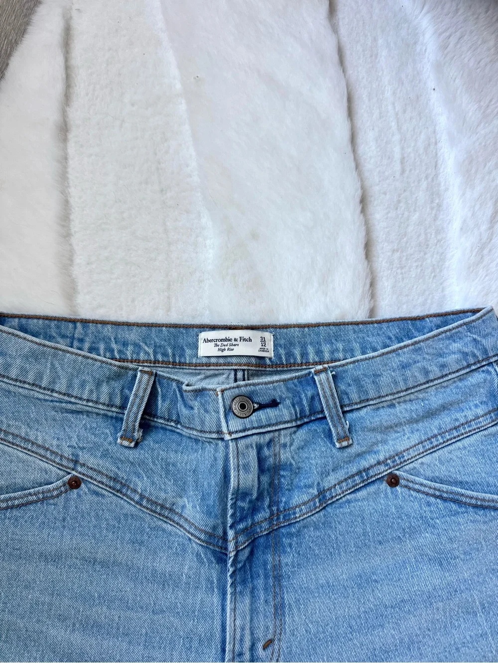 Abercrombie A&F The Dad Shorts High Rise Size 31